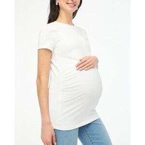 J.Crew Factory Maternity crewneck tee. Short Sleeve NWT Size S Small